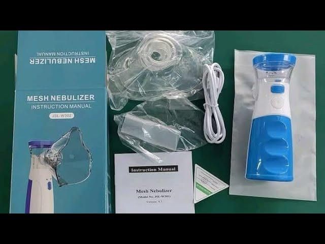 ZynMart™ Portable Mesh Nebulizer – Advanced Ultrasonic Technology for Fast Relief